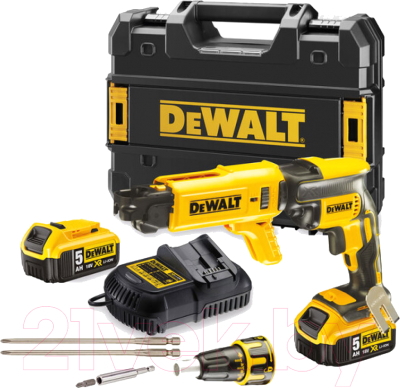 Профессиональный шуруповерт DeWalt DCF620P2K