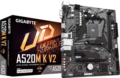 Материнская плата Gigabyte A520M K V2 1.1