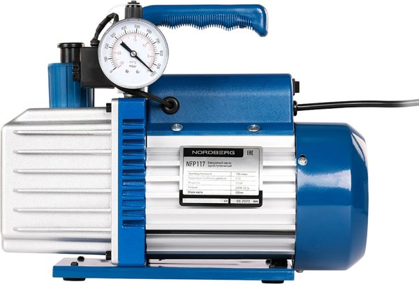 Вакуумный насос для заправки автокондиционера Nordberg NFP117