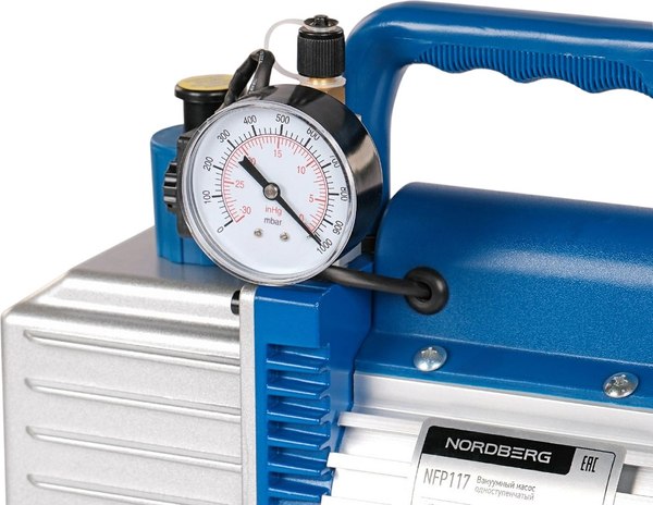 Вакуумный насос для заправки автокондиционера Nordberg NFP117