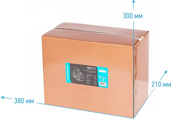 Вакуумный насос для заправки автокондиционера Nordberg NFP117