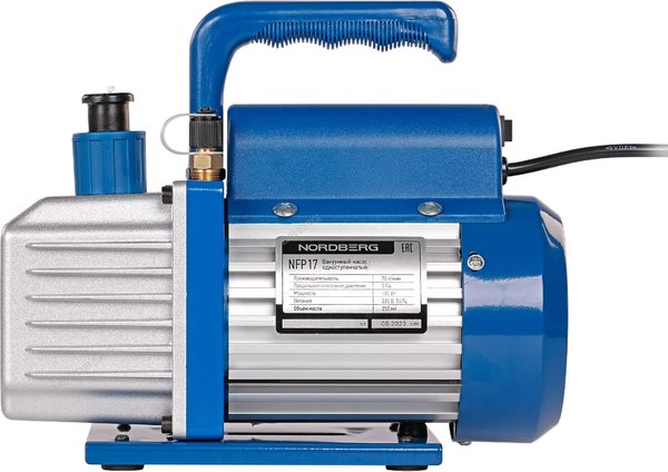 Вакуумный насос для заправки автокондиционера Nordberg NFP17