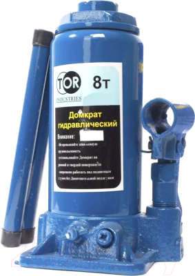 Бутылочный домкрат TOR ДГ-8 г/п 8.0т / 1006115 - фото