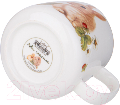 Чашка с блюдцем Lefard Лови счастье / 85-1975