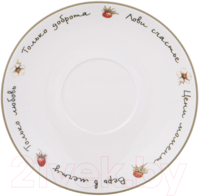 Чашка с блюдцем Lefard Лови счастье / 85-1978