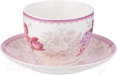 Чашка с блюдцем Lefard 87-328