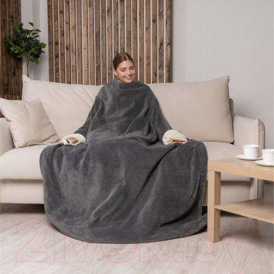 Электроодеяло EcoSapiens Comfy с рукавам ES-102