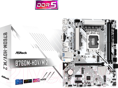 Материнская плата AsRock B760M-HDV/M.2