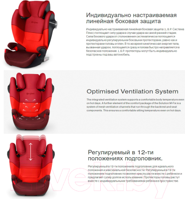 Автокресло Cybex Solution M-Fix