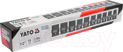 Набор головок слесарных Yato YT-1025