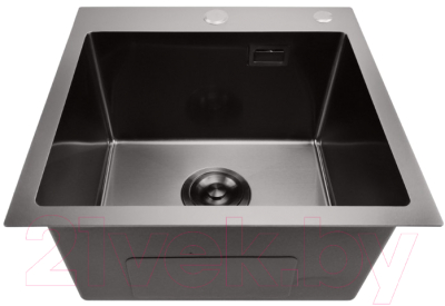 Мойка кухонная STELLAR E4444NB (нано черный)