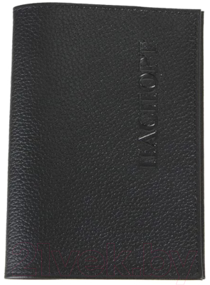 Обложка на паспорт Poshete 604-002MBLK