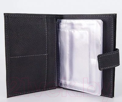 Портмоне Poshete 604-037M-BLK