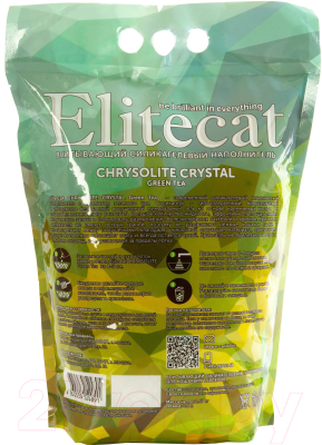 Наполнитель для туалета EliteCat Chrysolite Green Tea 4891/EC