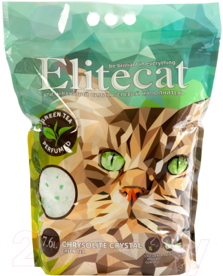 Наполнитель для туалета EliteCat Chrysolite Green Tea 4893/EC