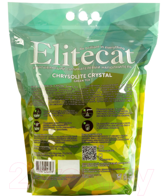 Наполнитель для туалета EliteCat Chrysolite Green Tea 4893/EC