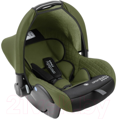 Автокресло Amarobaby Baby Comfort / AB222008BC/1309 (зеленый/черный) - фото