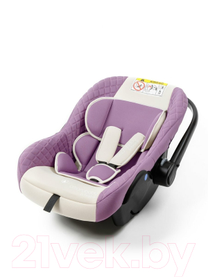 Автокресло Amarobaby Baby Comfort / AB222008BC/3938 (светло-фиолетовый/светло-бежевый)