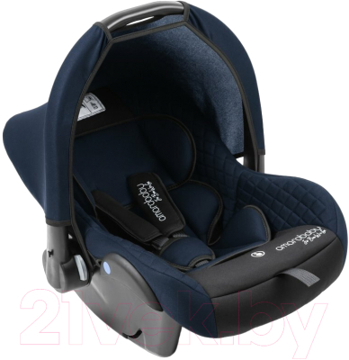 Автокресло Amarobaby Baby Comfort / AB222008BC/2009 (синий/черный) - фото