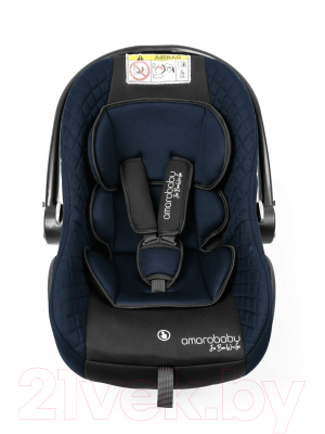 Автокресло Amarobaby Baby Comfort / AB222008BC/2009 (синий/черный)