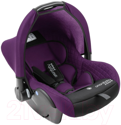 Автокресло Amarobaby Baby Comfort / AB222008BC/2209 (фиолетовый/черный) - фото