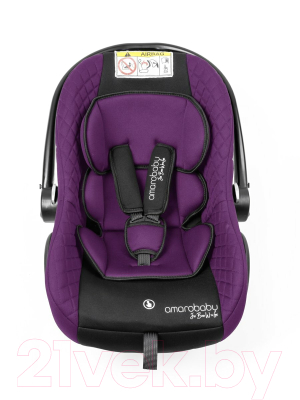 Автокресло Amarobaby Baby Comfort / AB222008BC/2209 (фиолетовый/черный)