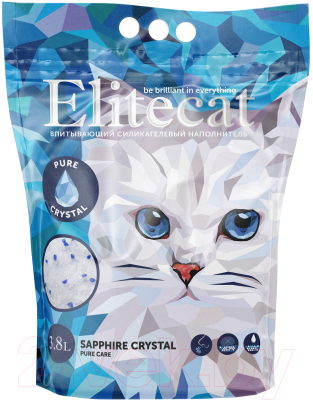 Наполнитель для туалета EliteCat Crystal Pure 4890/EC - фото