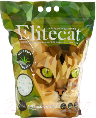 Наполнитель для туалета EliteCat Emerald Aloe Vera 4895/EC