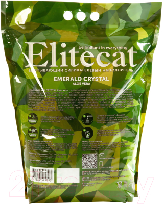 Наполнитель для туалета EliteCat Emerald Aloe Vera 4895/EC