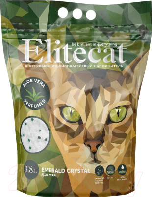 Наполнитель для туалета EliteCat Emerald Aloe Vera 4896/EC - фото