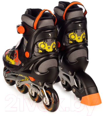 Роликовые коньки FAVORIT PW-153B-10BK-S