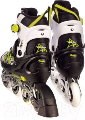 Роликовые коньки FAVORIT PW-153B-5GN-M