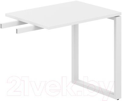 Стол-приставка Norden Брифинг 80x60x75 / SG.110.WH.63.WH - фото