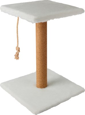 Лежанка-когтеточка Leader Toys Квадрат с квадратной платформой с кошачьей мятой / МТ14012 - фото