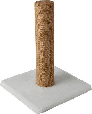 Когтеточка Leader Toys Столбик с квадратной платформой с кошачьей мятой / МТ14014 - фото