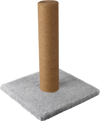 Когтеточка Leader Toys Столбик с квадратной платформой с кошачьей мятой / МТ14024 - фото