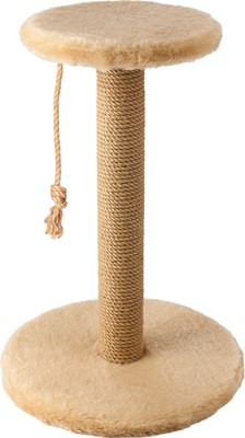 Лежанка-когтеточка Leader Toys Круг с круглой платформой с кошачьей мятой / МТ14031 - фото