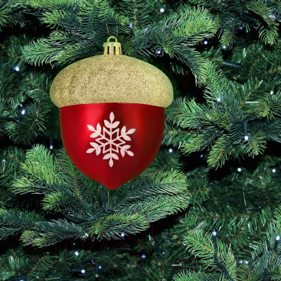 Набор елочных игрушек Золотая сказка Желуди / 591998