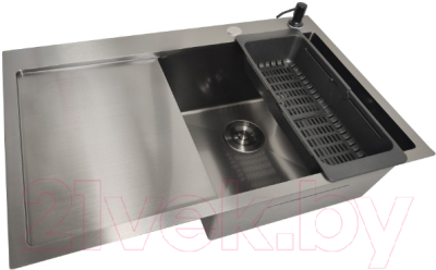 Мойка кухонная STELLAR Decor S6550NB-R-D