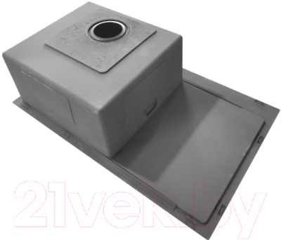 Мойка кухонная STELLAR Decor S6550NB-R-D