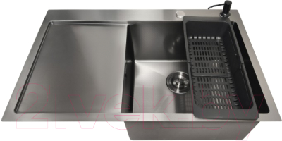 Мойка кухонная STELLAR Decor S6550NB-R-D