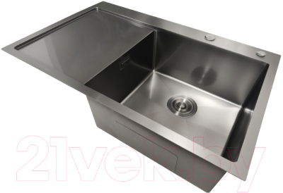 Мойка кухонная STELLAR Decor S6550NB-R-D