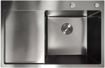 Мойка кухонная STELLAR Decor S6550NB-R-D