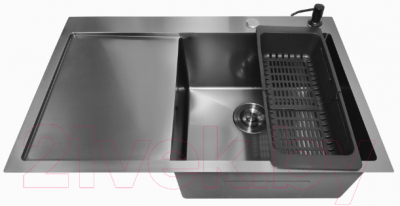 Мойка кухонная STELLAR Decor S7850NB-R-D