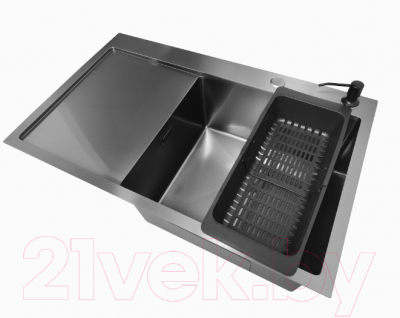 Мойка кухонная STELLAR Decor S7850NB-R-D