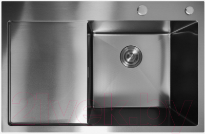Мойка кухонная STELLAR Decor S7850NB-R-D