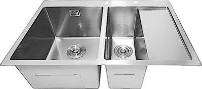 Мойка кухонная STELLAR Decor S7850S-2L-D