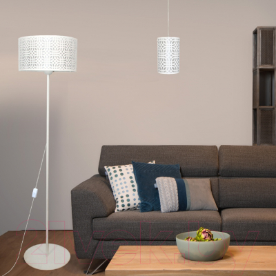 Потолочный светильник Элетех Амина 211 НСБ 01-60-187 Е27 / 1005405254 (белый муар)