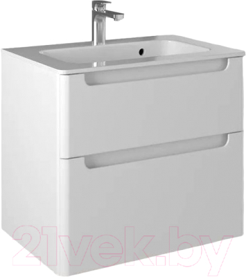 Тумба с умывальником Briz Эстель 100 / 221 03-18100-16 00 БЕЛ - фото