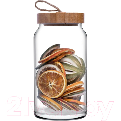 Емкость для хранения Pasabahce Вуди 43593/1117191